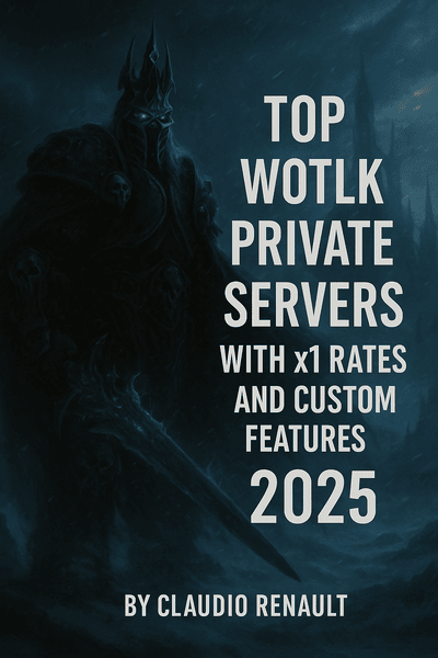 Top WOTLK Private Servers with x1 Rates and Custom Features in 2025